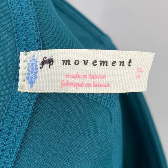 Free People FP Movement Green Leggings Women's Size Small - Picture 7 of 11